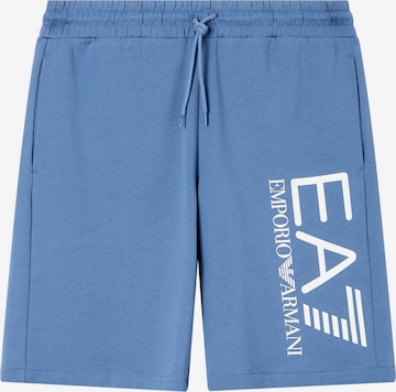 EA7 Emporio Armani Bukser i blå: forside