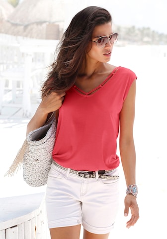 s.Oliver - Camiseta en rojo: frente