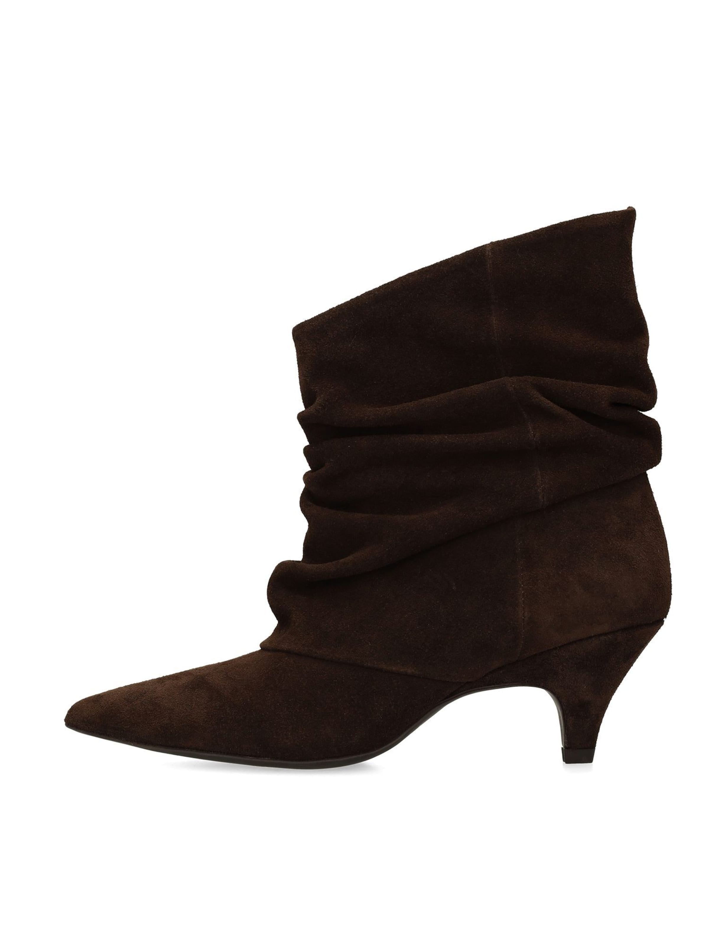 MANFIELD Stiefelette in Braun