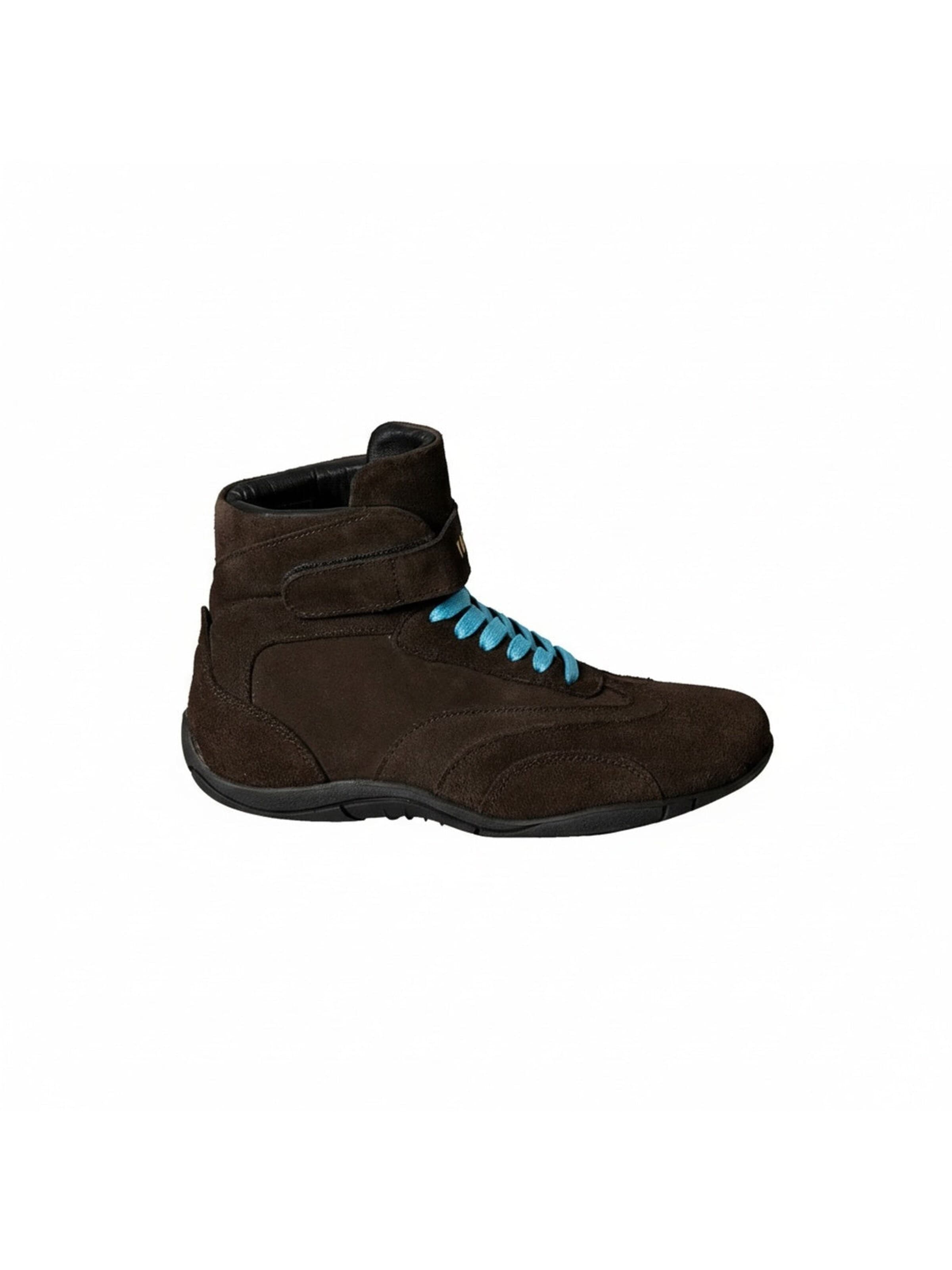 Yoxeone Sneaker high 'Pat Moss Boots' i brun