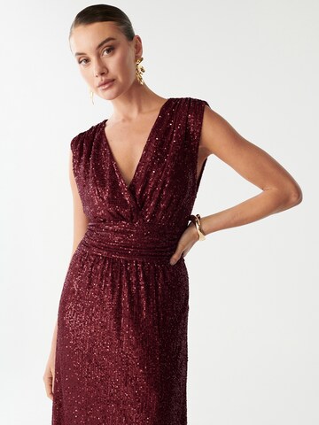 BWLDR Avondjurk 'COTTIER' in Rood