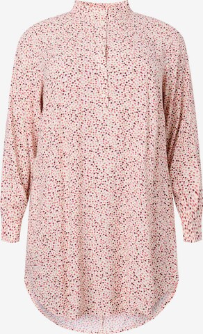 Zizzi Shirt Dress 'Bella' in Red: front