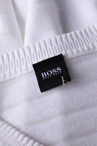 BOSS Sweater & Cardigan in XL in White