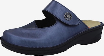 BERKEMANN Clogs 'Heliane' in Blue: front
