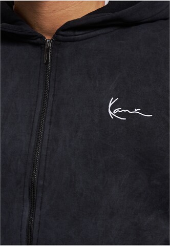 Giacca di pile 'Chest Signature' di Karl Kani in nero