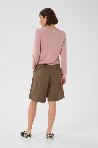 CULTURE Loosefit Bukser 'CUwini Brita City' i beige