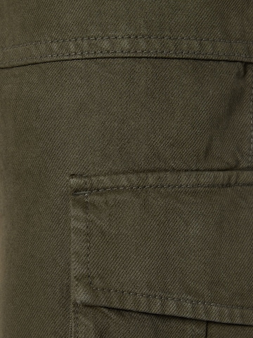 Bershka Loosefit Hose in Grün