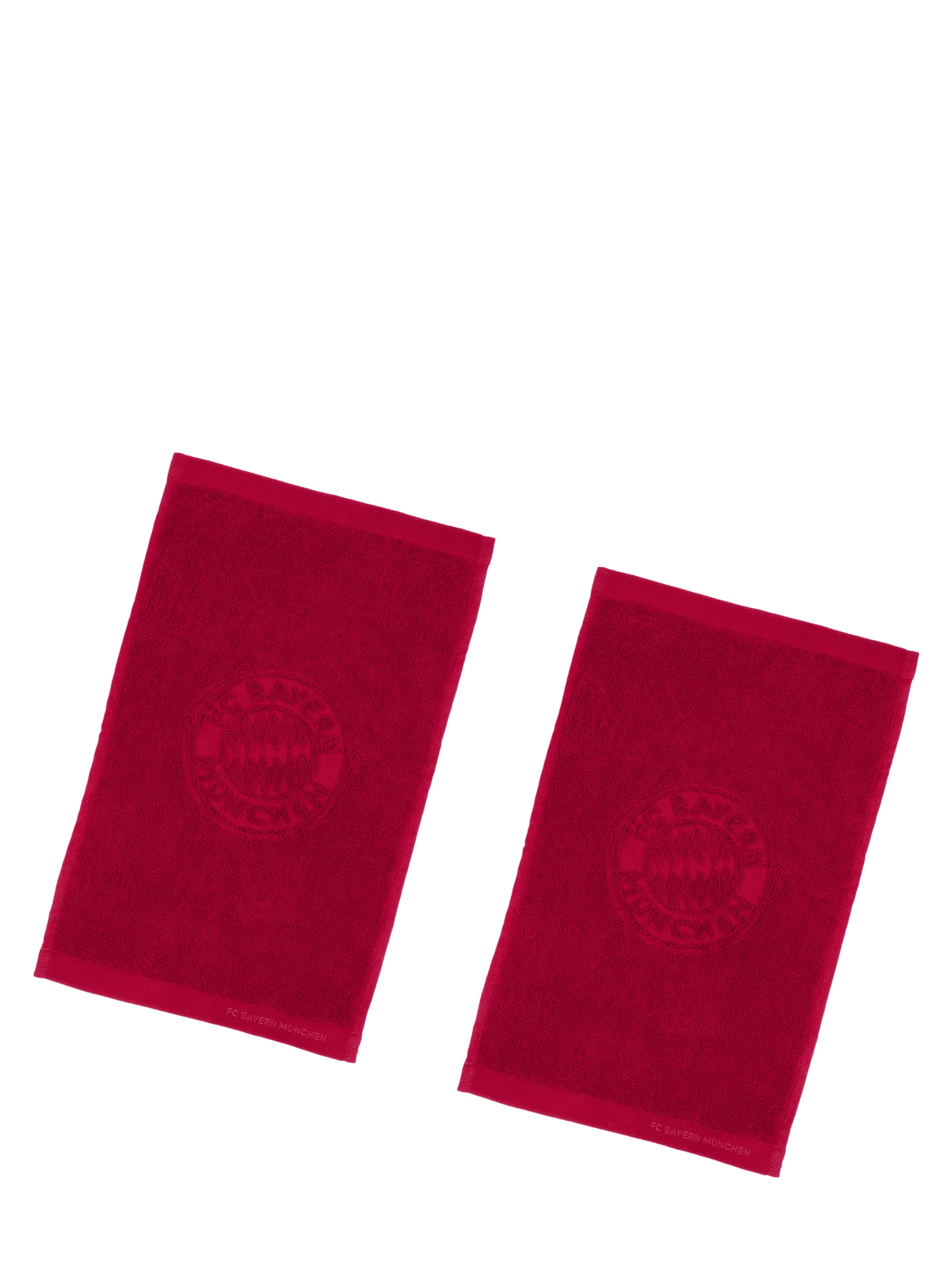 FC BAYERN MÜNCHEN Shower Towel in Red