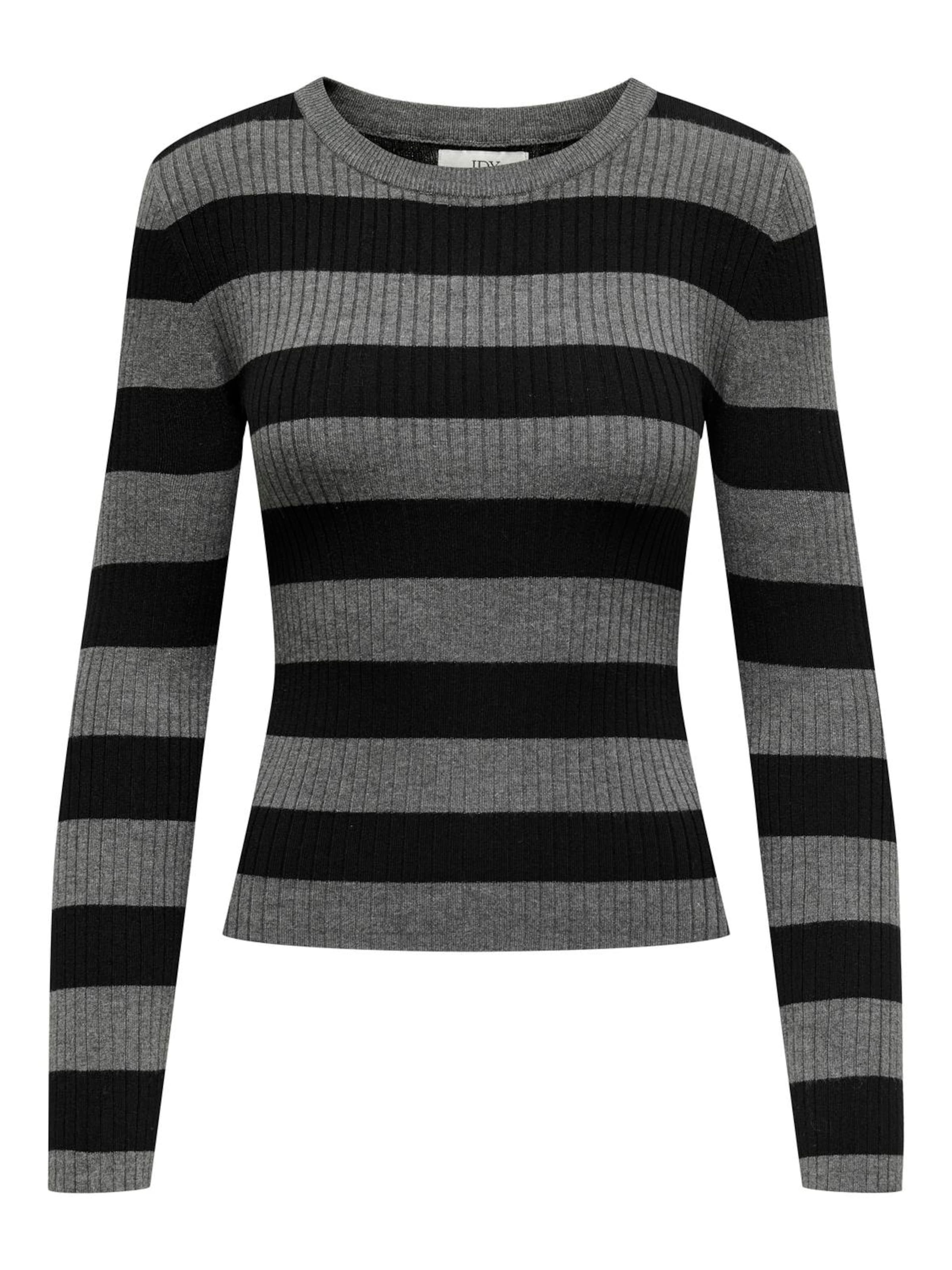 JDY Sveter 'JDYPLUM' - Sivá: predná strana