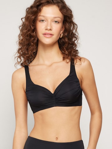 Tezenis T-shirt Bikini Top in Black: front