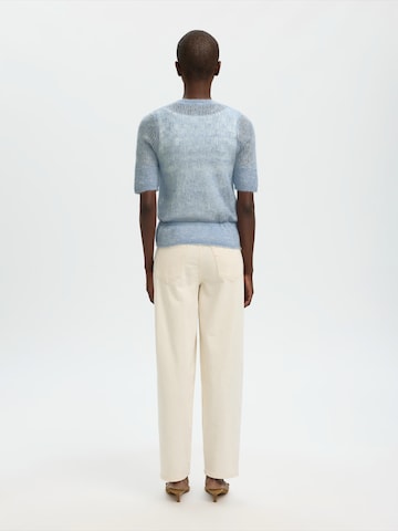 SELECTED - Jersey 'SLFMayer' en azul