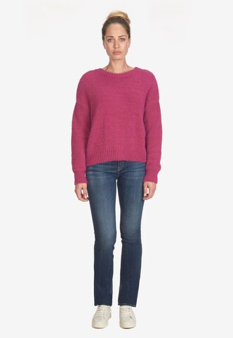 Le Temps Des Cerises Sweater 'Daisy' in Pink