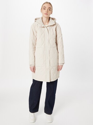 TOM TAILOR DENIM Between-Seasons Coat in Beige