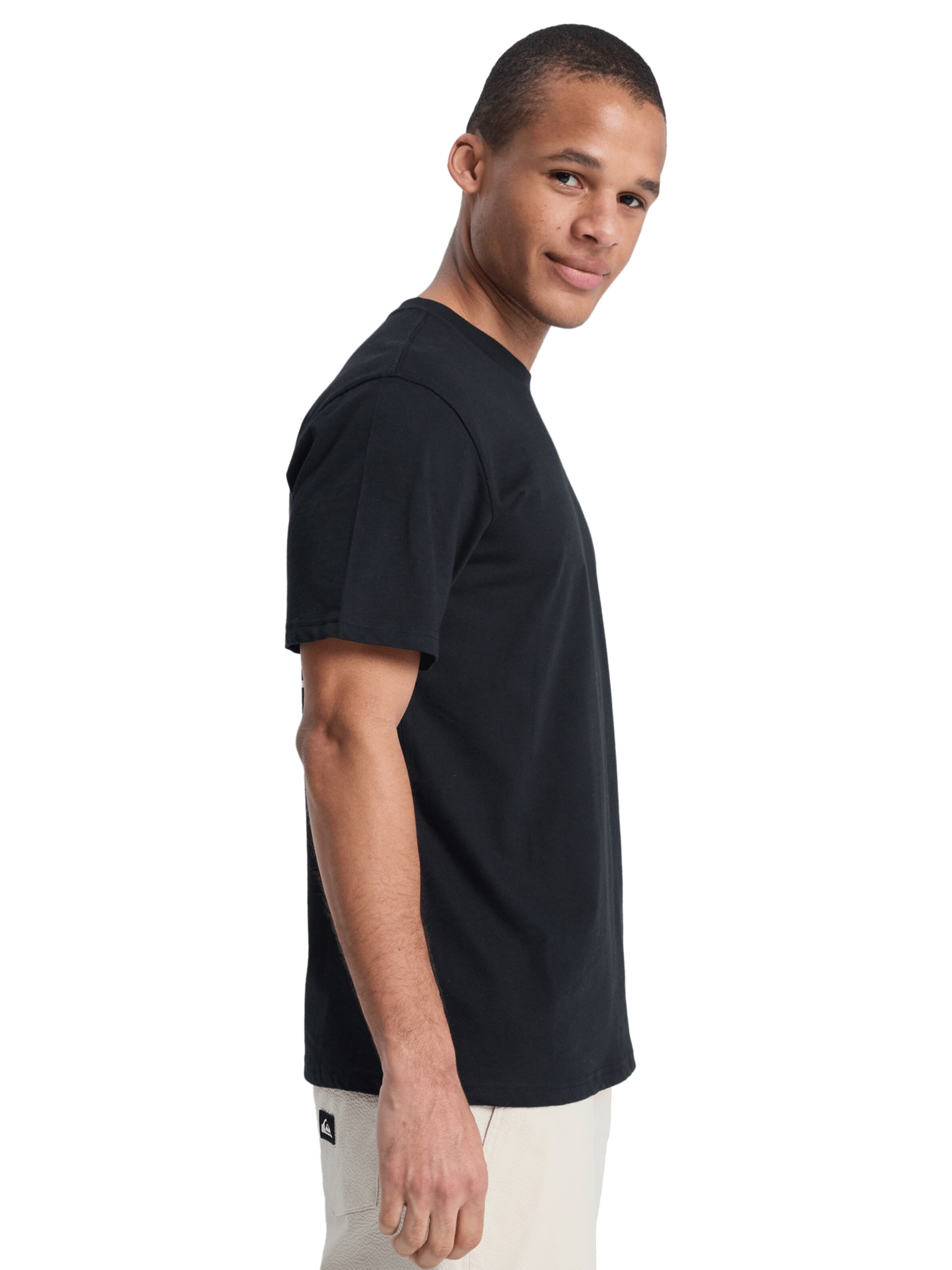 QUIKSILVER Funktionstopp 'Evo Learning From Nature' i svart