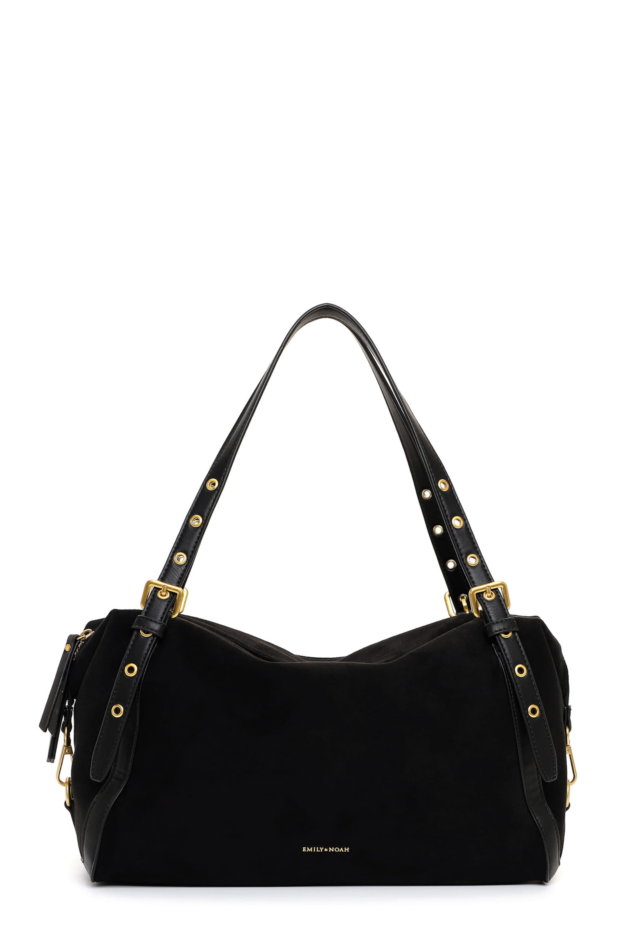 Emily & Noah Shopper 'E&N Laren' in Schwarz: Vorderseite