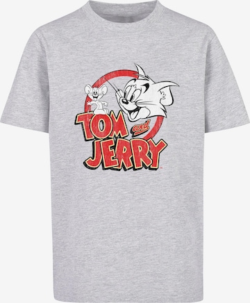 T-Shirt 'Tom And Jerry' ABSOLUTE CULT en gris : devant