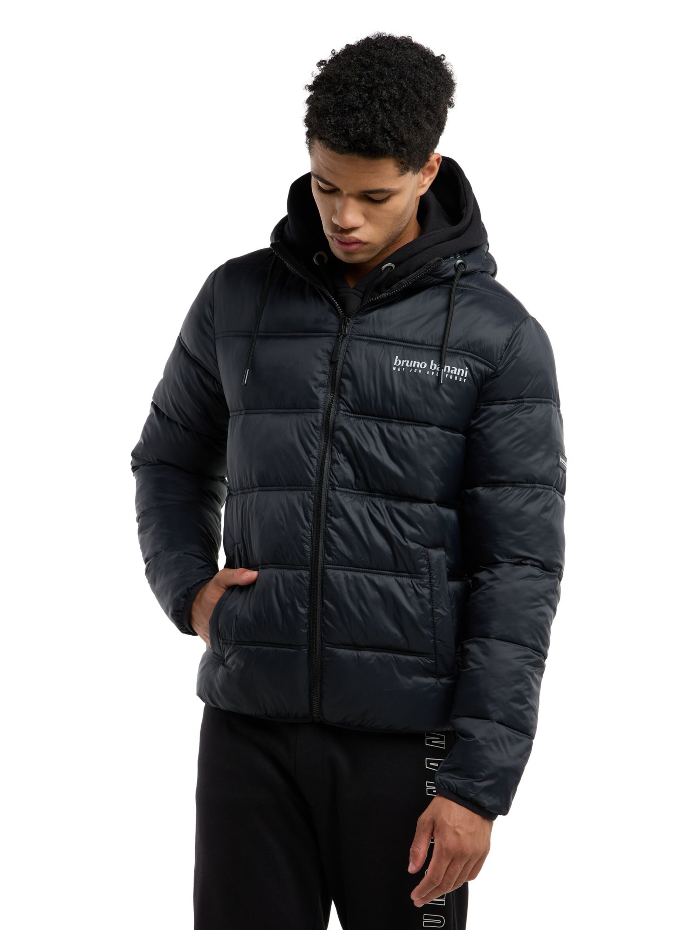 Veste mi-saison Bruno Banani en noir