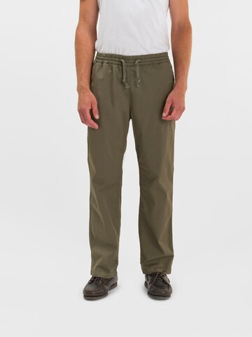 Regular Pantalon Le Temps Des Cerises en marron : devant