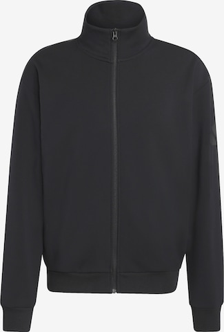 juoda ADIDAS SPORTSWEAR Sportinio tipo megztinis 'Soft Lux': priekis