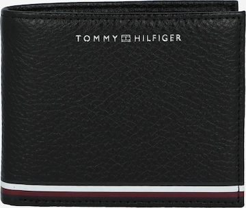 TOMMY HILFIGER Wallet in Black: front