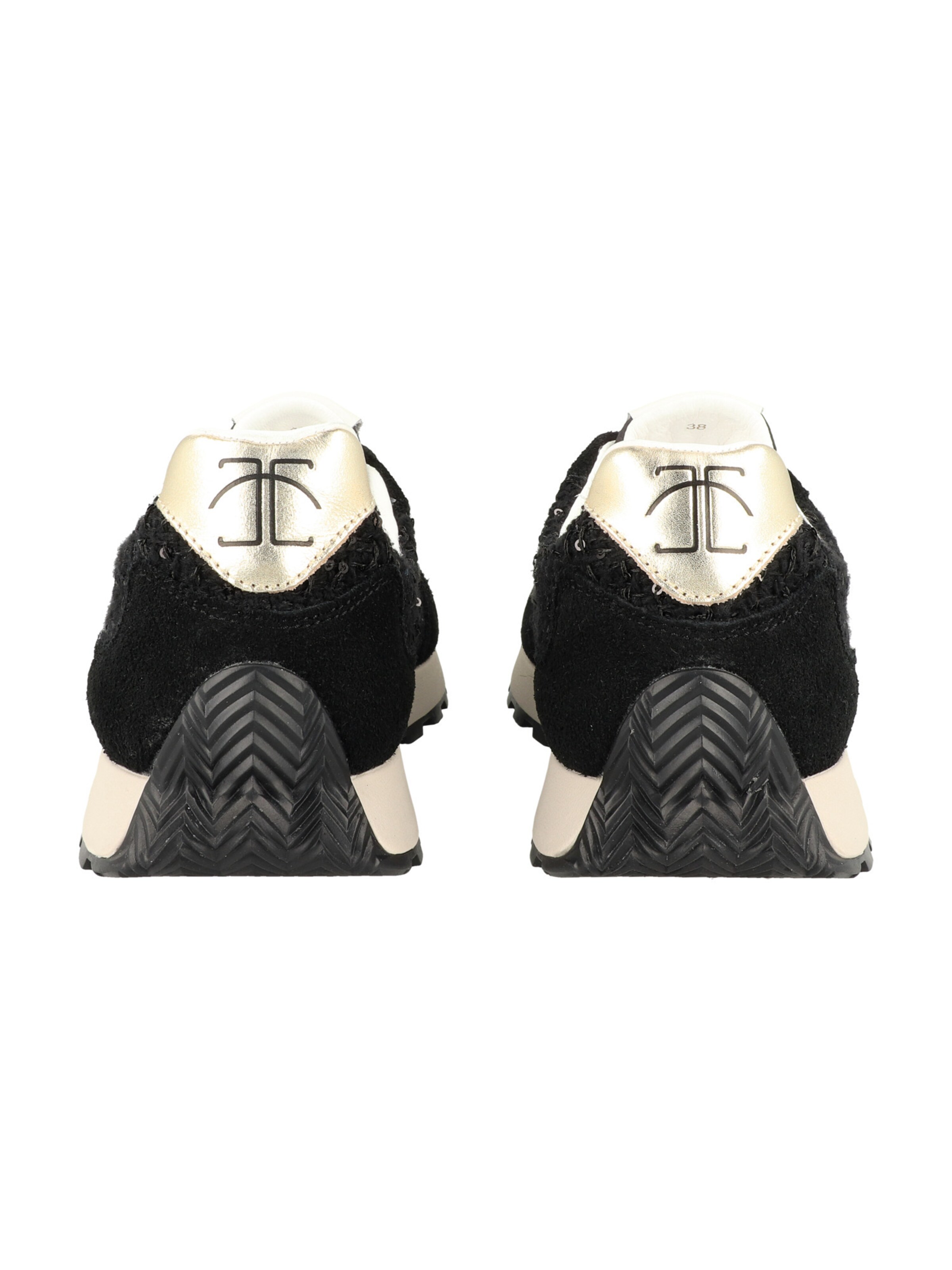 Baskets basses 'Plume 5' Candice Cooper en noir