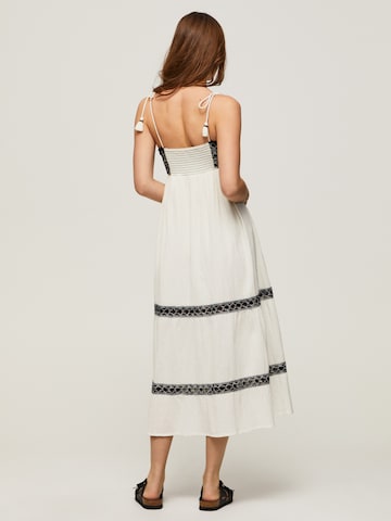 Pepe Jeans Summer Dress 'Ariel' in White