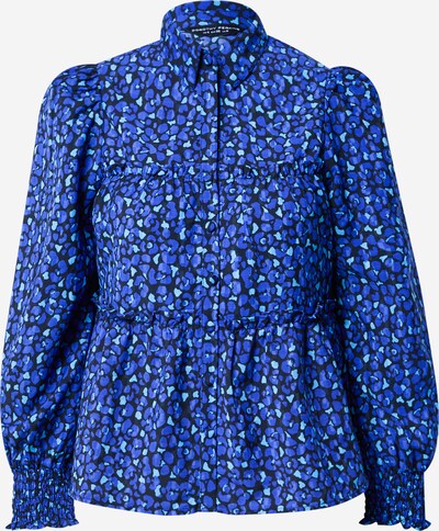 Bluză Dorothy Perkins pe albastru regal / albastru deschis / albastru închis, Vizualizare produs