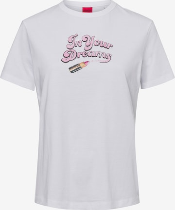 T-shirt 'Damacia' HUGO en blanc : devant