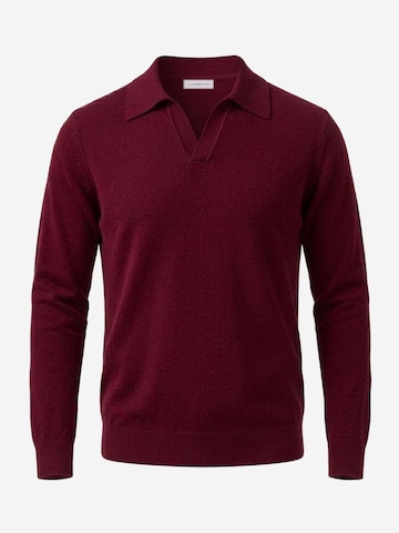 Pull-over Il Lanificio en rouge : devant