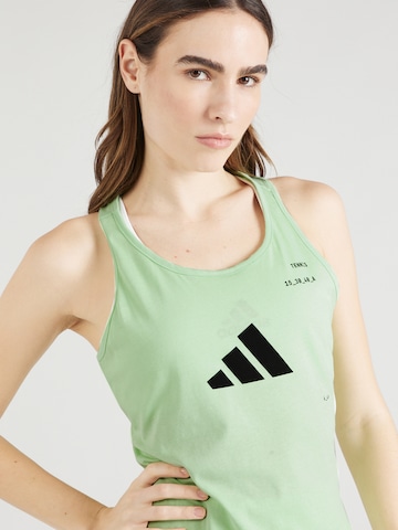 ADIDAS PERFORMANCE Sports Top 'CAT' in Green