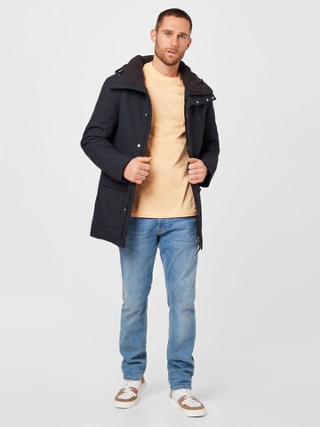 Schöffel Between-Seasons Parka 'Rotterdam' in Black