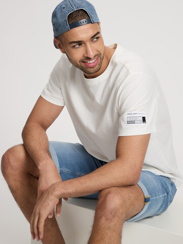 CROSS JEANS T-Shirt in Weiß