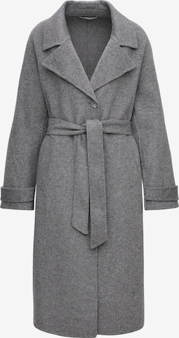 MANISA Between-season jacket 'Wollmantel' in Grey: front