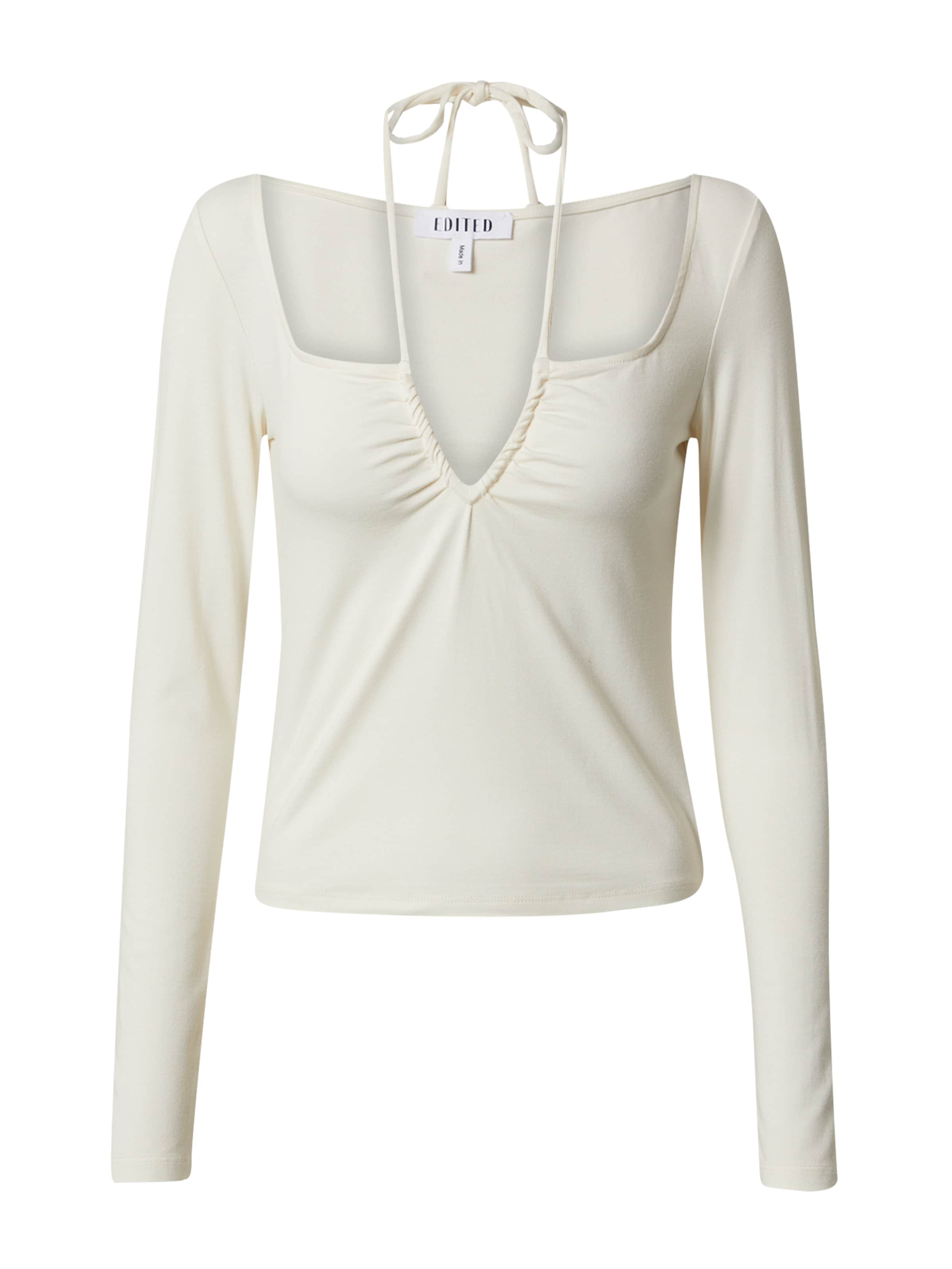 Tricou 'Nadina' de la EDITED pe bej: față