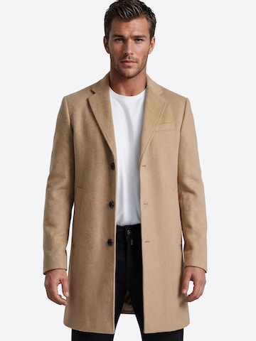 PIERRE CARDIN Between-seasons coat in Beige: front