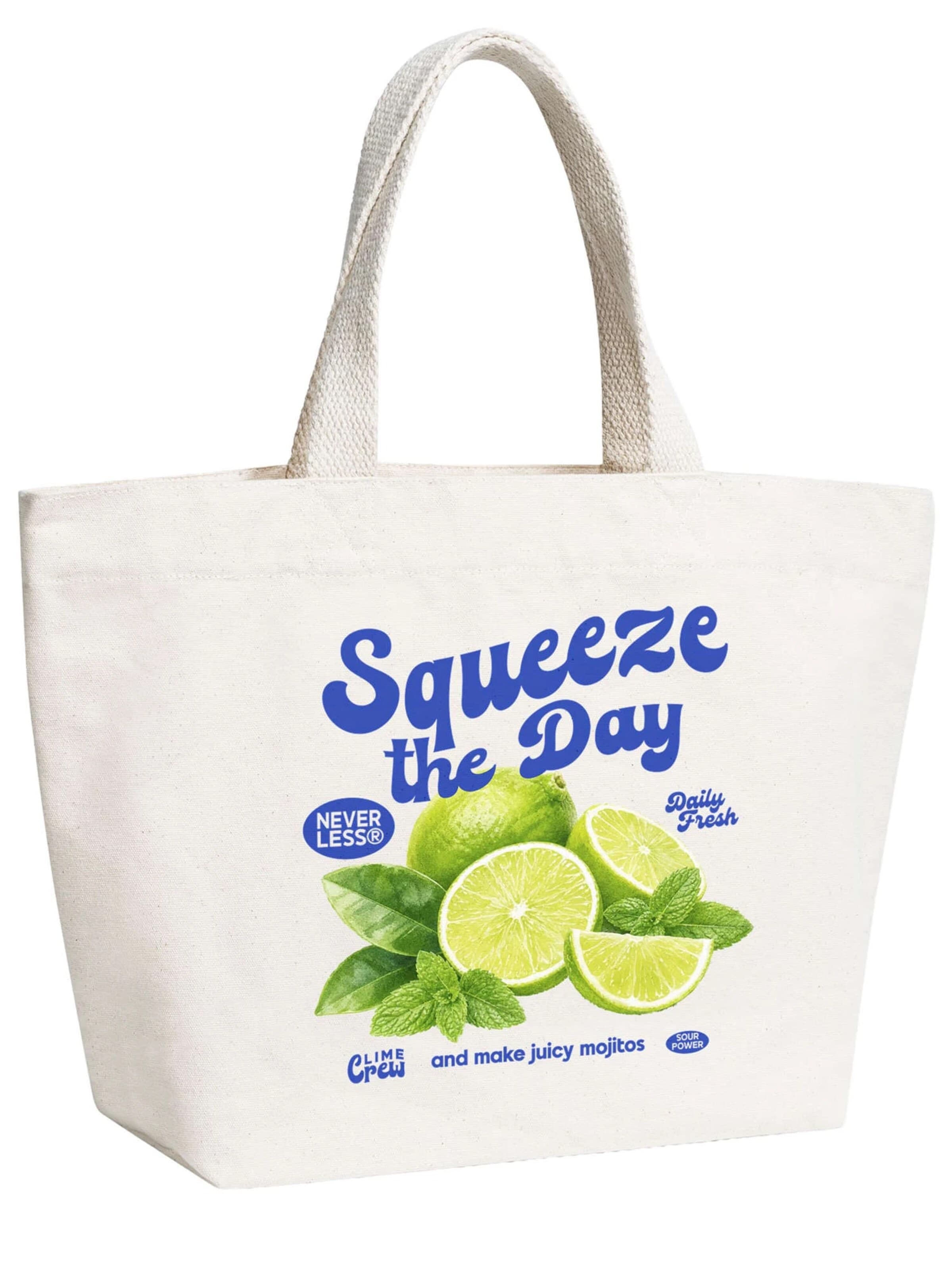 Neverless Strandtasche 'Squeeze the Day'‌‌‌‌‌ in One Size in nude, Produktansicht