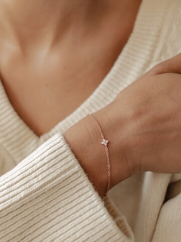 Hey Happiness Bracelet 'Bloom' in Gold: front