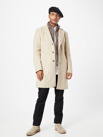 JOOP! Between-Seasons Coat 'Morris' in Beige