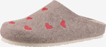 Bio Life Hausschuh in Beige: Vorderseite