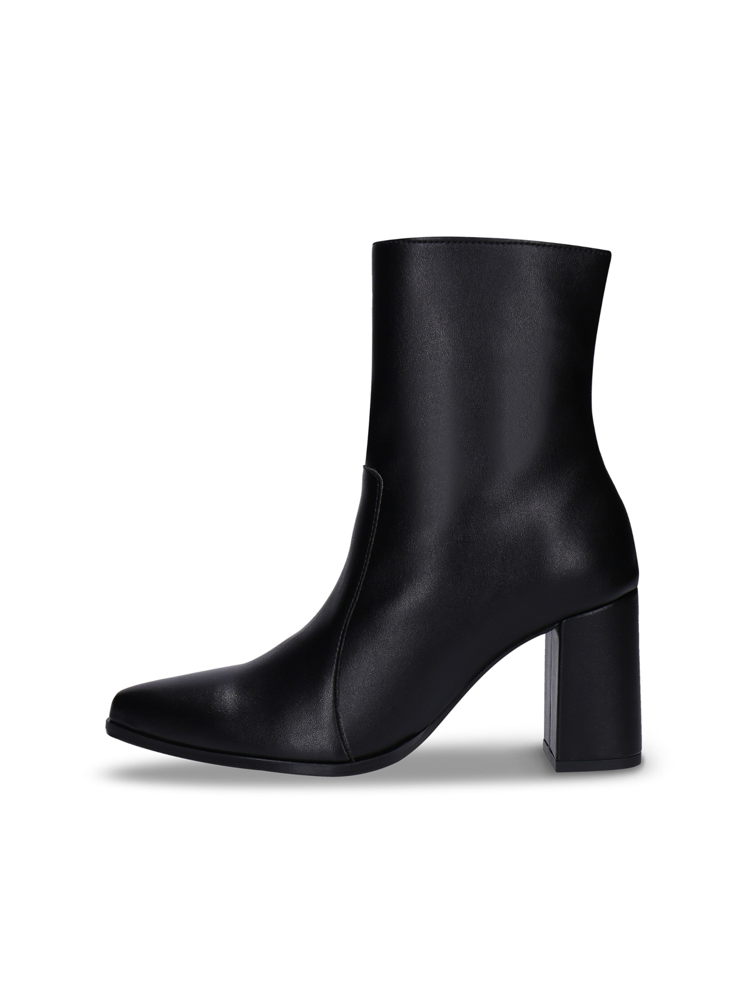 nae Vegan Shoes Kotníkové boty – černá: přední strana