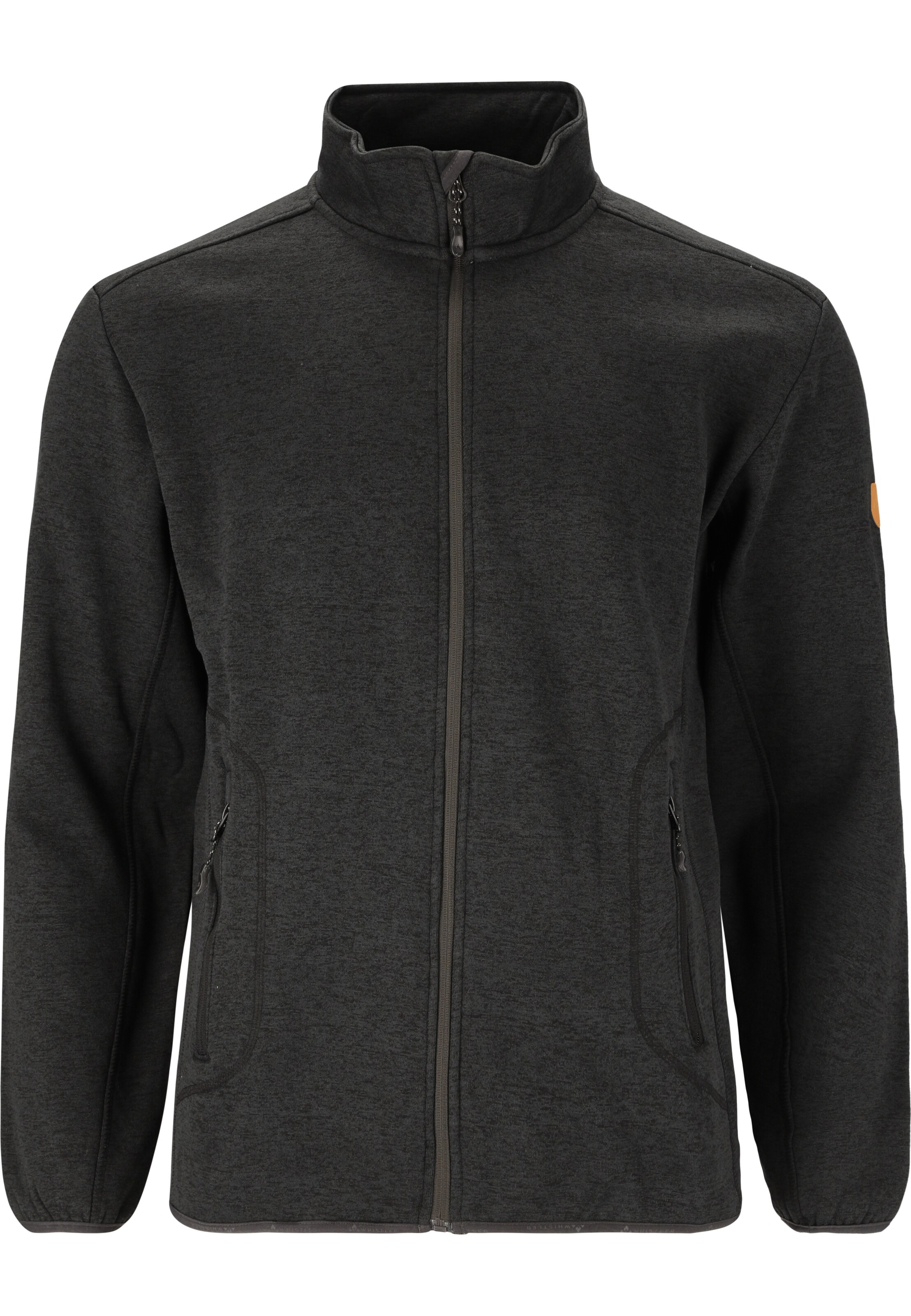 Whistler Athletic fleece jacket in Grey: front