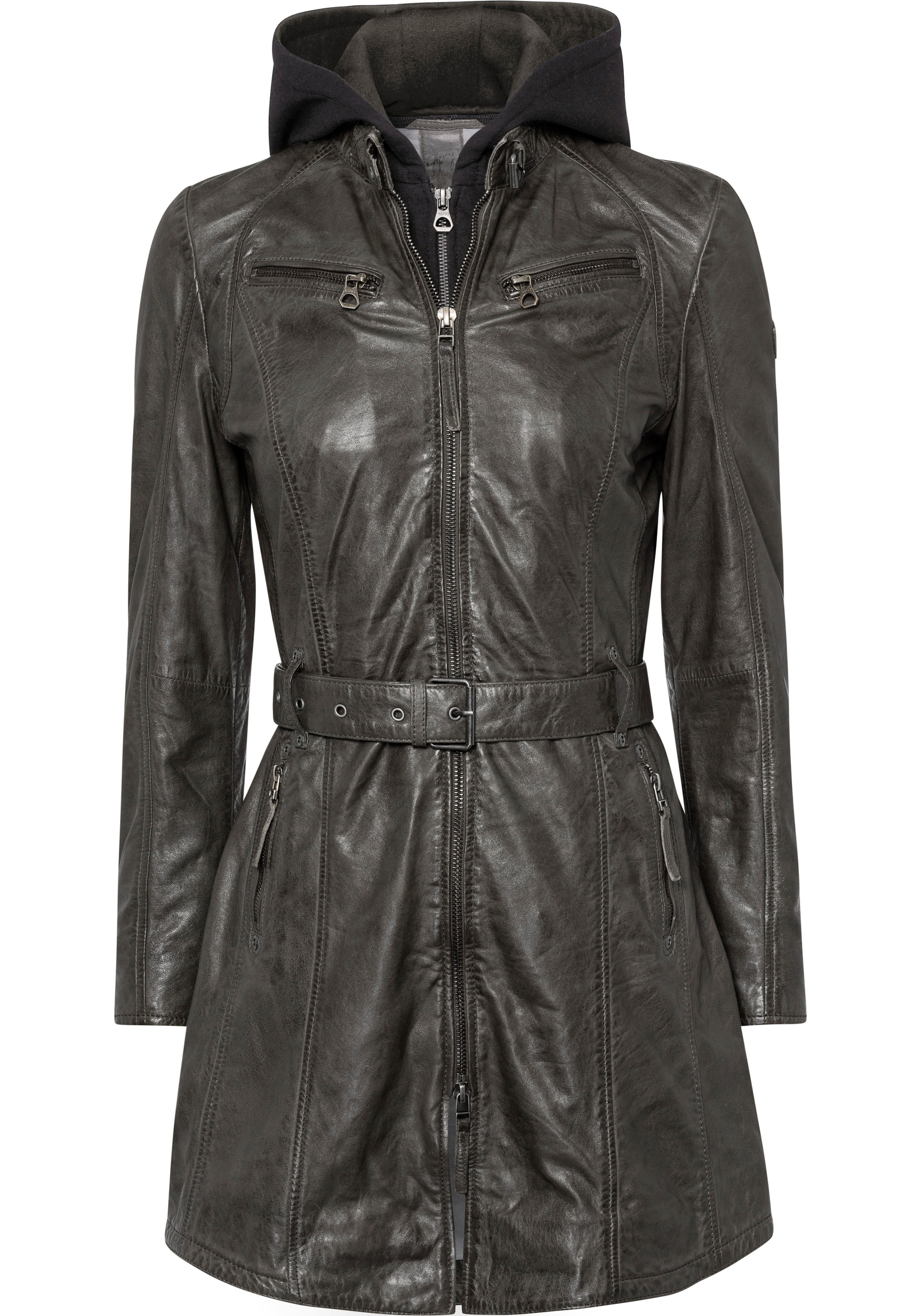 Gipsy by Mauritius Übergangsjacke in Grau: Vorderseite