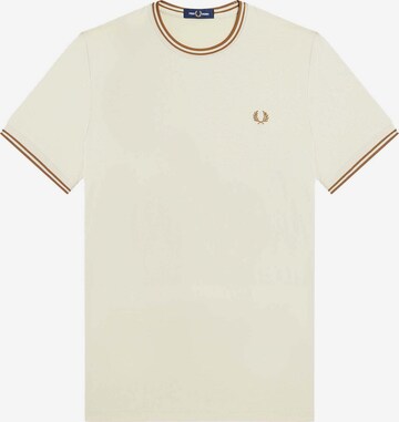 Fred Perry Shirt in Beige: voorkant