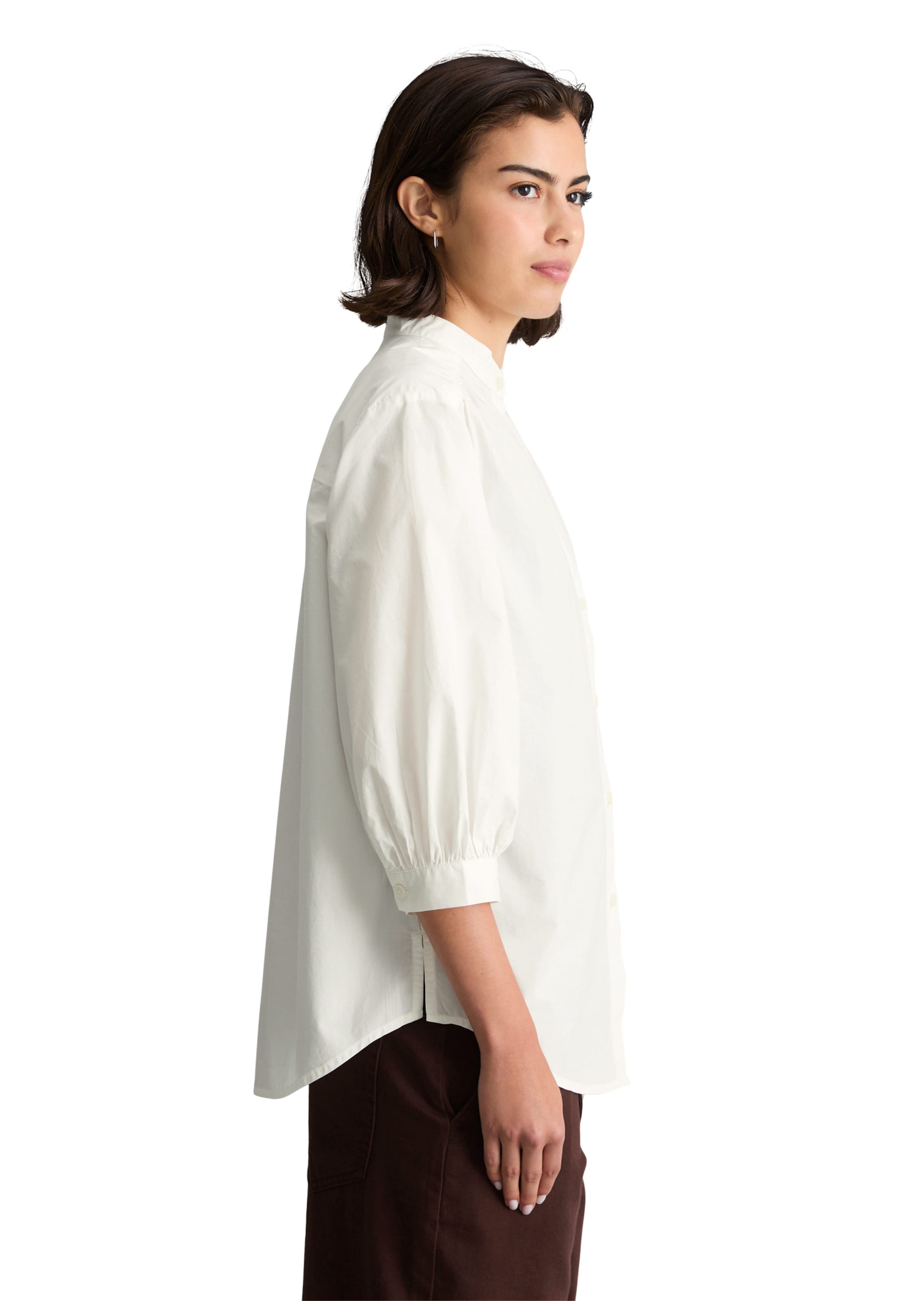 Marc O'Polo DENIM Bluse in Weiß