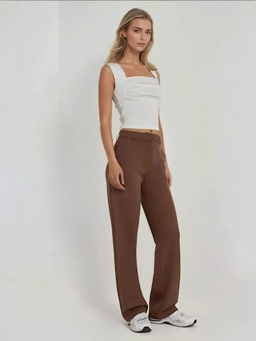 Hiccup Skinny Kalhoty 'Hose' – hnědá