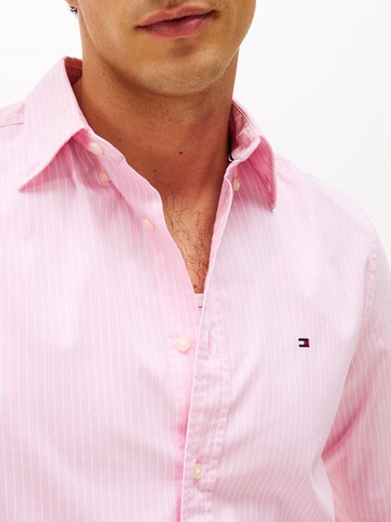 TOMMY HILFIGER Regular fit Button Up Shirt in Pink