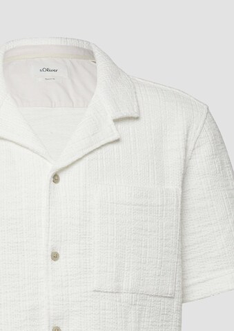 Coupe regular Chemise s.Oliver en beige