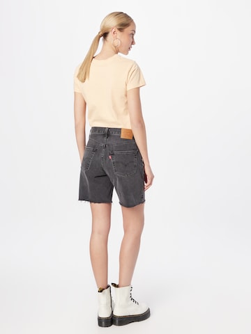 LEVI'S ® Regular Jeans '501 90s Short' in Zwart