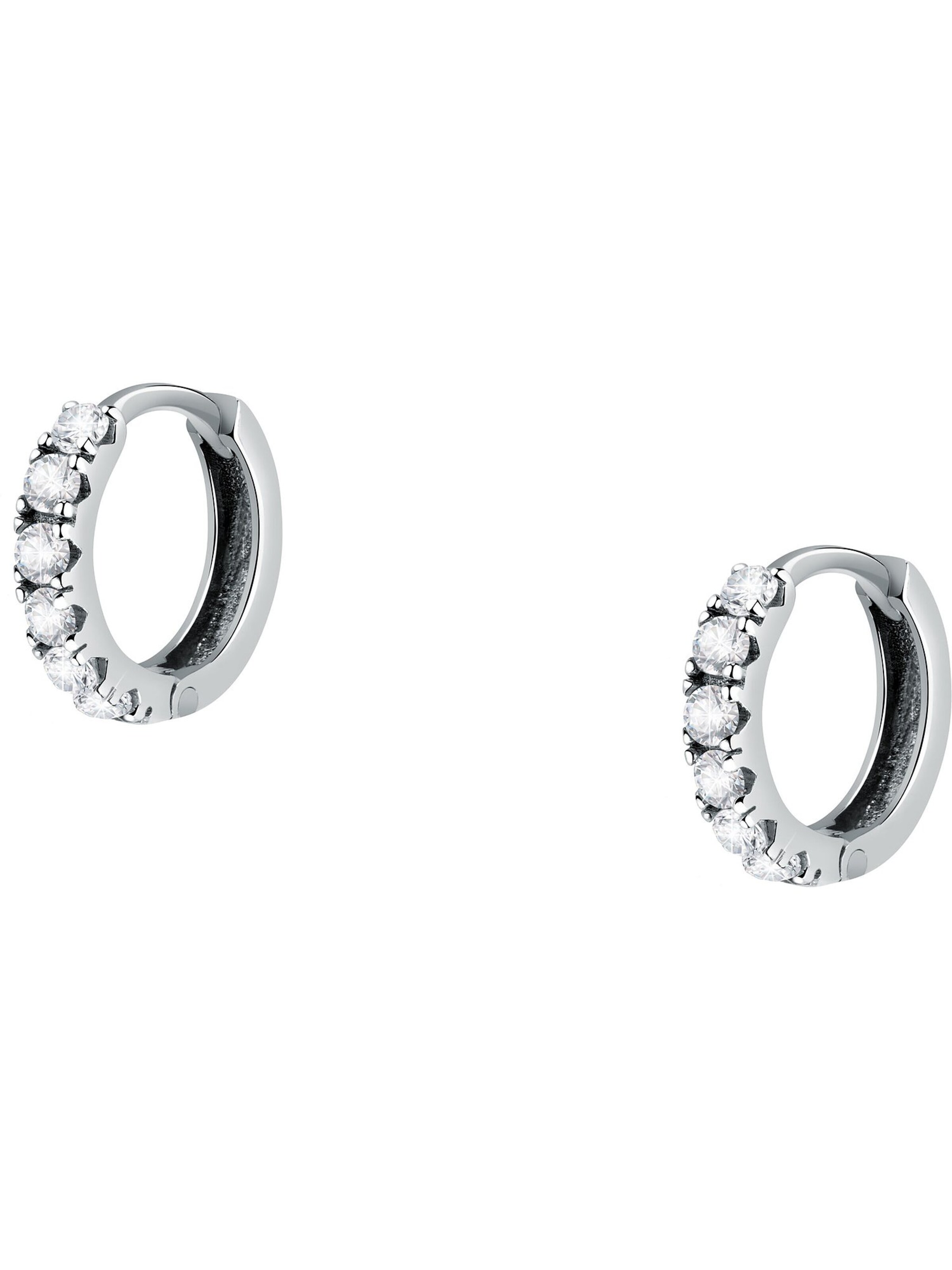 FAVS Ohrringe in Weiß: Vorderseite