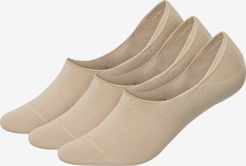 DillySocks Enkelsokken in Beige: voorkant